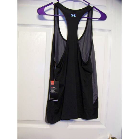 UNDER ARMOUR HEAT GEAR Women's Racer Tank Top Size M - Picture 2 of 2